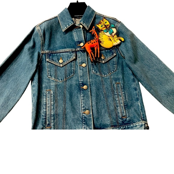 GUCCI Denim Jacket NWT Size: XS | US2, IT38 - Picture 3 of 14
